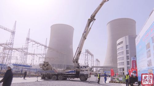 甘肅電投常樂(lè)電廠擴(kuò)建工程全面啟動(dòng)，3、4號(hào)機(jī)組建設(shè)進(jìn)入施工快車道